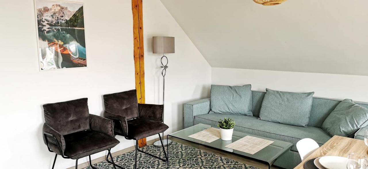 Klimatyczny Apartament Nr 8 Z Widokiem Na Gory Sowie Bielawa  Luaran gambar